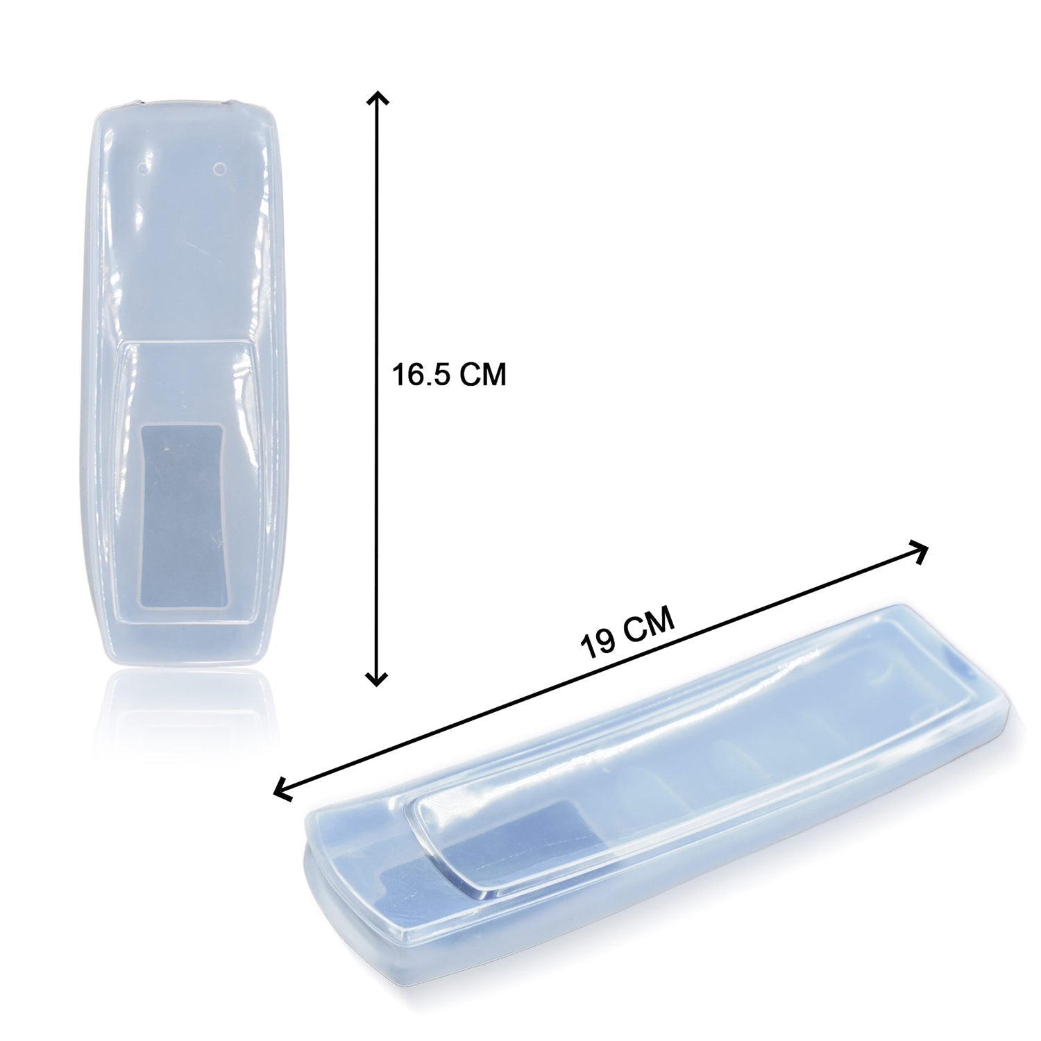 Remote and set top box cover in two-piece set Remote and set top box cover in two-piece set